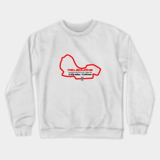 Melbourne Track Graphic Crewneck Sweatshirt